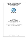 Giáo trình Lý ứng dụng (Ngành: Bảo trì và sửa chữa ô tô) - CĐ Kinh tế Kỹ thuật TP.HCM