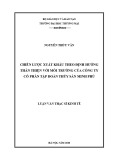 Luận văn Thạc sĩ Kinh tế: Chiến lược xuất khẩu theo định hướng thân thiện với môi trường của Công ty Cổ phần Tập đoàn thủy sản Minh Phú