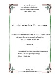 Đề tài nghiên cứu khoa học: Nghiên cứu mô hình đảm bảo chất lượng theo tiêu chuẩn Nông nghiệp bền vững (UTZ) cho sản phẩm nông sản