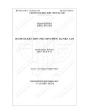 Tóm tắt Luận văn Thạc sĩ Kiến trúc: Đánh giá kiến trúc Nhà cộng đồng tại Việt nam sau năm 2010