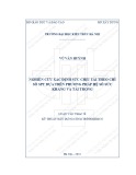 Tóm tắt Luận văn Thạc sĩ Kỹ thuật xây dựng công trình DD&CN: Nghiên cứu xác định sức chịu tải theo chỉ số SPT dựa trên phương pháp hệ số sức kháng và tải trọng