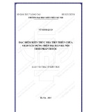 Tóm tắt Luận văn Thạc sĩ Kiến trúc: Đặc điểm kiến trúc nhà thờ Thiên Chúa Giáo xây dựng trên địa bàn Hà Nội thời Pháp thuộc