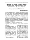 Tiền công của người lao động làm thuê phi chính thức - so sánh với tiền lương tối thiểu vùng và lương đủ sống