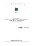 Đề tài nghiên cứu khoa học: Nghiên cứu quy trình chiết tách chất màu tự nhiên từ hoa đậu biếc (Clitoria ternatean) và ứng dụng trong chế biến một số thực phẩm