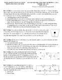 Đề thi học sinh giỏi môn Vật lí lớp 9 cấp trường năm 2020-2021 - Trường THCS Phan Chu Trinh, BMT