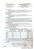 Đề thi học sinh giỏi môn Địa lí lớp 9 cấp huyện năm 2020-2021 - Phòng GD&ĐT Sơn Dương