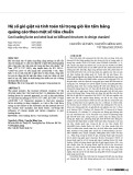 Hệ số gió giật và tính toán tải trọng gió lên tấm bảng quảng cáo theo một số tiêu chuẩn