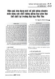 Hiệu quả ứng dụng một số giải pháp chuyên môn nâng cao chất lượng giảng dạy giáo dục thể chất tại trường Đại học Phú Yên