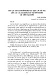 Nhu cầu đào tạo nhằm nâng cao năng lực đổi mới sáng tạo của doanh nghiệp Việt Nam ngành chế biến thực phẩm