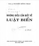 Những điều cần biết về Luật biển: Phần 2