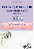 50 đề thi học sinh hiỏi môn Ngữ văn lớp 9 Có đáp án