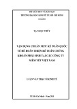 Luận văn Thạc sĩ Kinh tế: Vận dụng Chuẩn mực kế toán Quốc tế để hoàn thiện kế toán chứng khoán phái sinh tại các công ty niêm yết Việt Nam