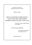 Luận văn Thạc sĩ Kinh tế: Một số giải pháp hoàn thiện hệ thống đánh giá kết quả hoạt động theo mô hình thẻ điểm cân bằng tại Công ty Novaland