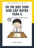 Tổng hợp 50 đề thi học sinh giỏi môn Toán lớp 6 cấp huyện