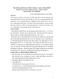 Đánh giá kết quả phẫu thuật làm cứng khớp trong gãy cột sống lưng – thắt lưng bằng nẹp vis Steffee