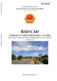 Báo cáo Đánh giá tác động môi trường và xã hội: Dự án tăng cường kết nối giao thông khu vực Tây Nguyên