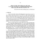 Khảo sát thực trạng phân loại, thu gom và các yếu tố liên quan, ảnh hưởng đến hoạt động phân loại, thu gom chất thải rắn y tế