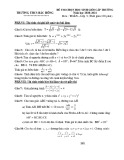 Đề thi học sinh giỏi môn Toán lớp 9 cấp trường năm 2020-2021 có đáp án - Trường THCS Bắc Hồng
