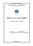 Khóa luận tốt nghiệp Kế toán – Kiểm toán: Hoàn thiện tổ chức kế toán thanh toán với người mua, người bán tại Công ty TNHH thời trang Giang Nhàn