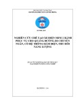 Đồ án tốt nghiệp Điện tự động công nghiệp: Nghiên cứu chế tạo xe điện mini 2 bánh phục vụ cho quãng đường di chuyển ngắn, có hệ thống hãm điện, thu hồi năng lượng