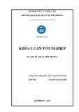 Khóa luận tốt nghiệp Kỹ thuật môi trường: Khảo sát và đánh giá hiện trạng xử lý nước thải tại KCN Đình Vũ