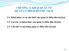 Bài giảng Quản lý điểm đến du lịch - Chương 2: Khái quát về quản lý điểm đến du lịch