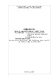 Giáo trình Bảo dưỡng động cơ đốt trong (Nghề: Vận hành máy thi công nền) - CĐ Cơ Giới Ninh Bình