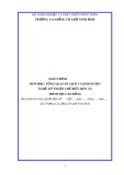 Giáo trình Tổng quan du lịch và khách sạn (Nghề: Kỹ thuật chế biến món ăn) - CĐ Cơ Giới Ninh Bình