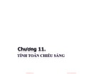 Bài giảng Cung cấp điện: Chương 11 - Lê Viết Tiến