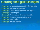 Bài giảng Giải tích mạch - Chương 1: Những khái niệm cơ bản về mạch điện