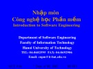 Bài giảng Nhập môn Công nghệ học phần mềm (Introduction to Software Engineering) – Chương 5: Phương pháp xác định yêu cầu