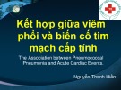 Bài giảng Kết hợp giữa viêm phổi và biến cố tim mạch cấp tính - Nguyễn Thanh Hiền