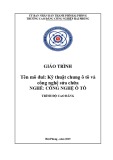 Giáo trình Kỹ thuật chung ô tô và công nghệ sửa chữa (Ngành:Công nghệ ô tô) - CĐ Công nghiệp Hải Phòng