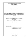 Summary of Doctoral Thesis of Scientific Education: Developing problem-solving skills for students in engineering majors in Thermal Science of General Physics