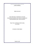 Summary of Doctoral Thesis of Scientific Education: Train the skill in designing and using integrated teaching situations in mathematic for the primary education students