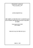 Tóm tắt Luận án Tiến sĩ Vật Lí: Điều khiển lan truyền xung và chuyển mạch quang trong môi trường nguyên tử hai mức suy biến