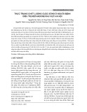 Thực trạng chất lượng cuộc sống ở người bệnh điều trị Methadone khu vực Hà Nội