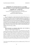 Ảnh hưởng của kinh tế, dân cư và văn hóa đến hoạt động của báo chí ở thành phố Hồ Chí Minh