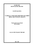 Tóm tắt luận án Tiến sĩ Lịch sử thế giới: Vai trò của vương quốc Phổ trong quá trình thống nhất nước Đức (1848-1871)