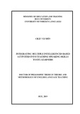 Doctor of Philosophy thesis in theory and methodology of English language teaching: Integrating multiple intelligences-based activities into teaching speaking skills to EFL learners