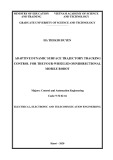 Summary of Doctoral Thesis Electrical: Adaptive dynamic surface trajectory tracking control for the four-wheeled omnidirectional mobile robot