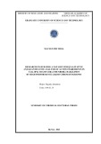 Summary of chemical doctoral thesis: Research on building a dataset for qualitative and quantitative analysis of active ingredients in F. multiflora (Thunberg) Haraldson by high performance liquid chromatography