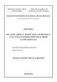 Summary of Chemistry Doctoral Thesis: Isolation, chemical modification and biological evaluation of steroids from the starfish Acanthaster planci