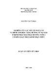 Luận án Tiến sĩ Y học: Nghiên cứu các yếu tố nguy cơ và hình ảnh học cộng hưởng từ sọ não ở bệnh nhân đái tháo đường type 2 có rối loạn thần kinh nhận thức