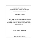 Luận văn Thạc sĩ Kinh tế: Phân tích các nhân tố ảnh hưởng đến giá cổ phiếu của các Công ty ngành Vận hành Cảng biển niêm yết trên Sở giao dịch chứng khoán Tp.HCM