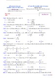 Đề thi thử tốt nghiệp THPT năm 2021 môn Toán có đáp án - Trường THPT Nguyễn Trãi