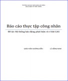 Báo cáo thực tập công nhân: Hệ thống báo động phát hiện rò rỉ khí GAS