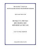 Luận văn Thạc sĩ Kinh tế: Độ nhạy của tiền mặt đối với dòng tiền – kiểm định tại Việt Nam