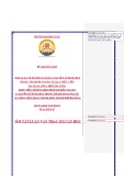 Tóm tắt Luận văn Thạc sĩ Luật học: Pháp luật về kê biên tài sản là quyền sử dụng đất trong thi hành án dân sự qua thực tiễn quận Liên Chiểu, Đà Nẵng