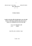 Tóm tắt Luận án Tiến sĩ Y học: Nghiên cứu đặc điểm mô bệnh học, hóa mô miễn dịch và tình trạng methyl hóa gen rassf1a trong ung thư biểu mô tuyến tiền liệt